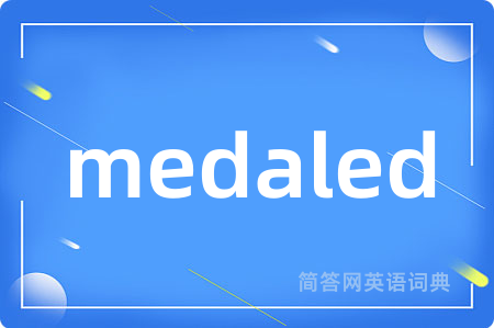 medaled