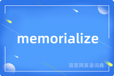 memorialize