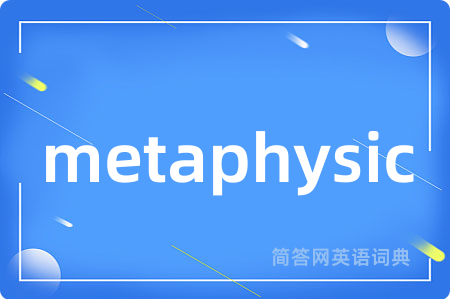 metaphysic
