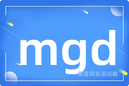 mgd