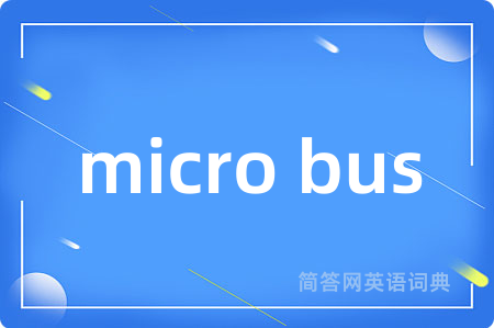 micro bus