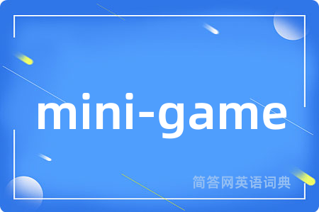 mini-game