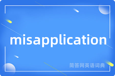 misapplication
