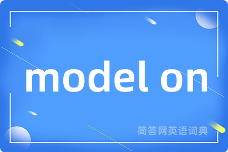 model on