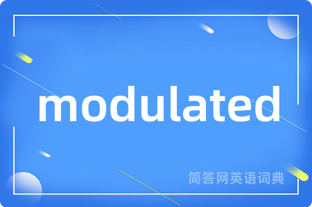 modulated