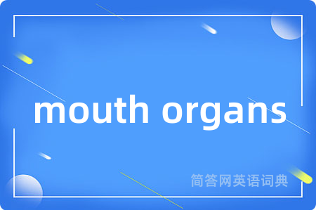 mouth organs是什么意思,mouth organs的中文翻译 mouth organs
