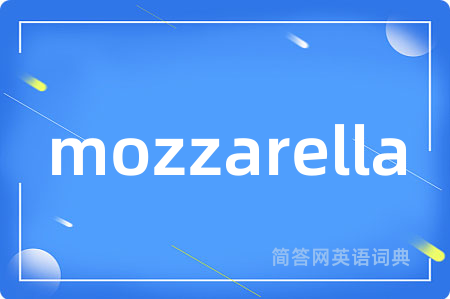 mozzarella