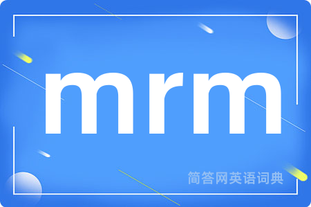 mrm