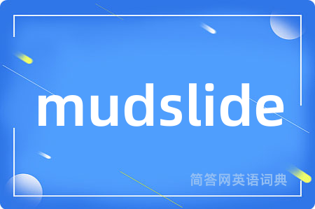 mudslide
