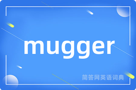 mugger是什么意思,mugger的中文翻译 mugger