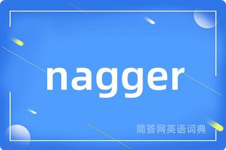 nagger是什么意思,nagger的中文翻译 nagger