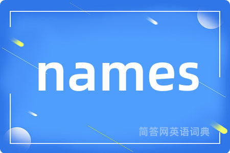 names