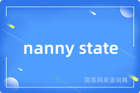 nanny state