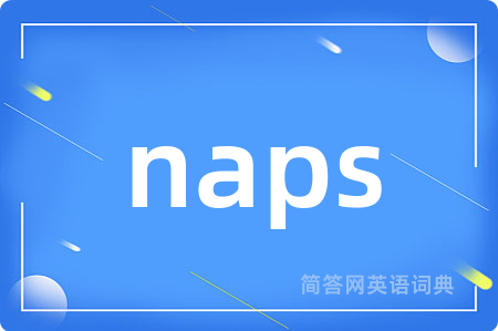 naps是什么意思,naps的中文翻译 naps