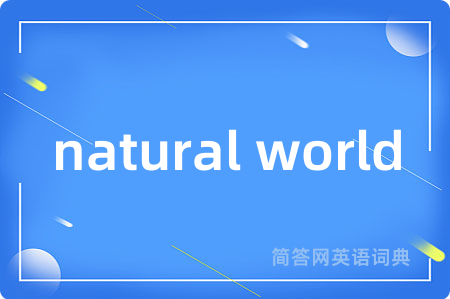 natural world