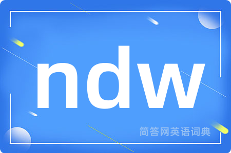 ndw