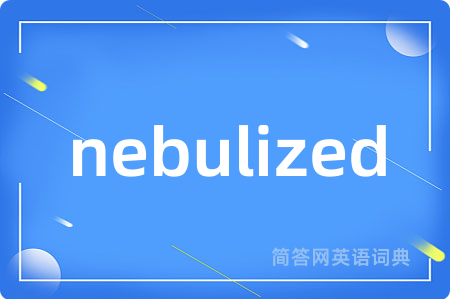nebulized