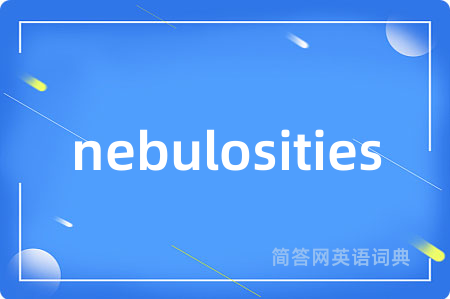 nebulosities