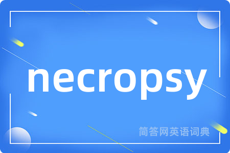 necropsy