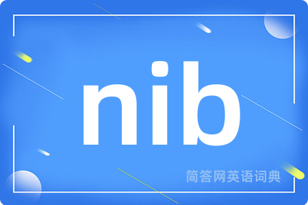 nib