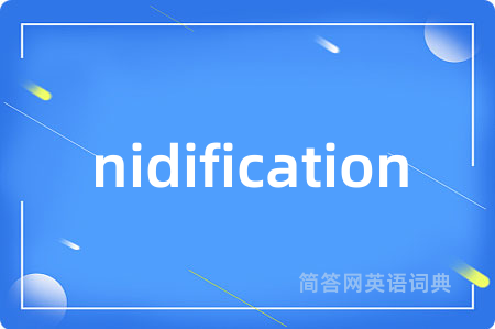 nidification