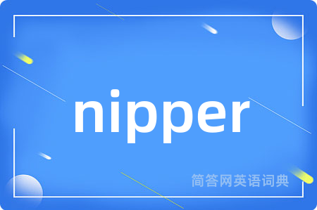 nipper是什么意思,nipper的中文翻译 nipper