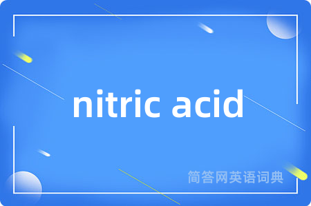nitric acid