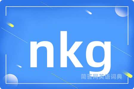 nkg是什么意思,nkg的中文翻译 nkg