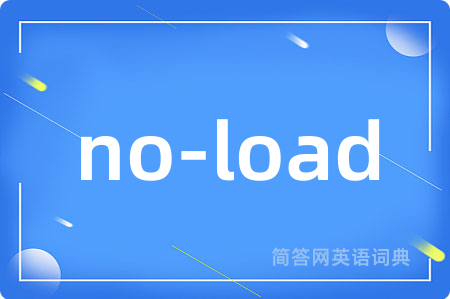 no-load
