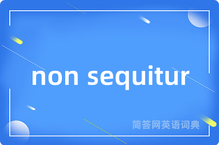 non sequitur