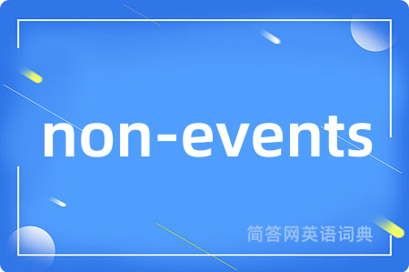 non-events