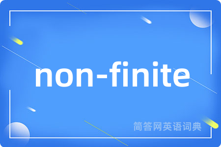 non-finite