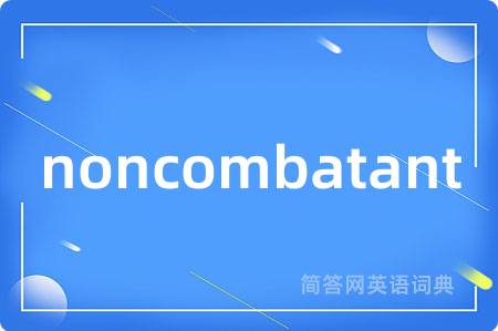noncombatant