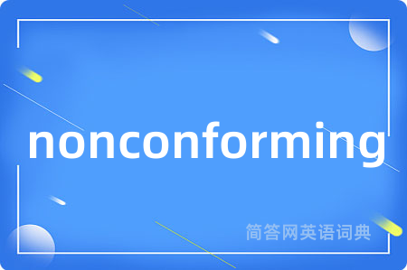 nonconforming