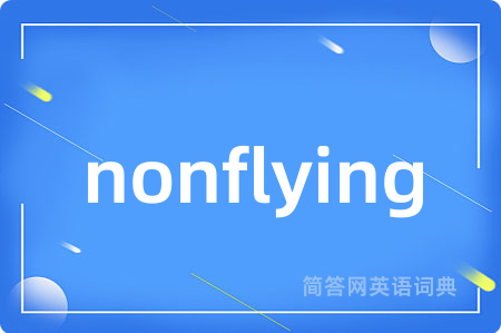 nonflying