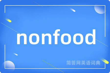 nonfood
