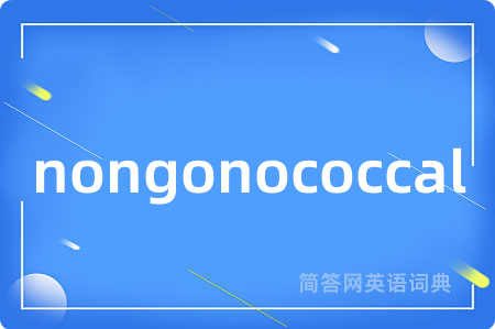 nongonococcal