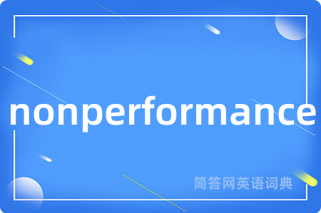 nonperformance
