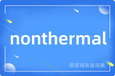 nonthermal