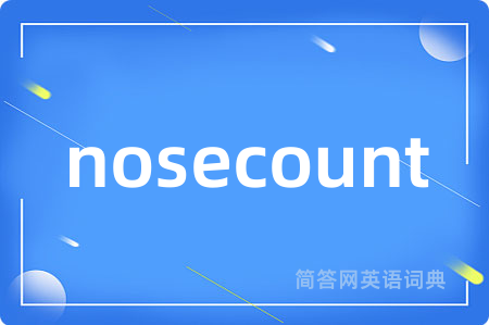 nosecount