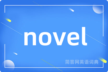 novel是什么意思,novel的中文翻译 novel