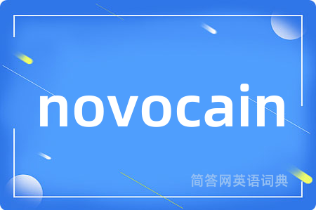 novocain