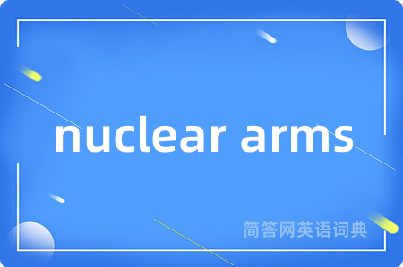 nuclear arms