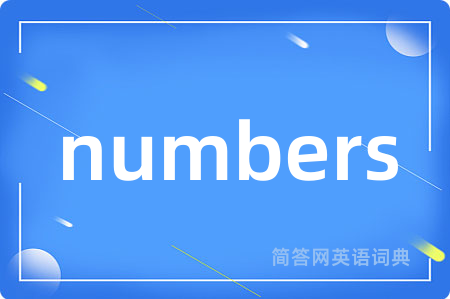 numbers