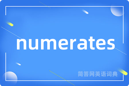 numerates