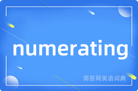 numerating