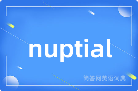 nuptial