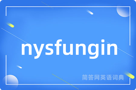 nysfungin