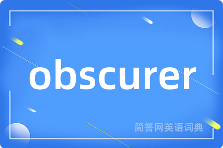 obscurer
