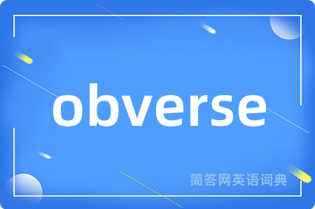 obverse